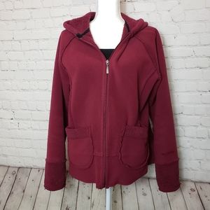 Columbia fleece zip up hoodie